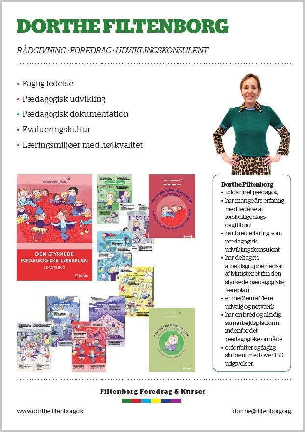 Filtenborg Foredrag & Kurser v. Dorthe Filtenborg - flyer som PDF-fil