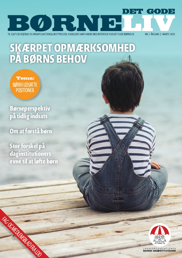 Forsiden af Det gode børneliv, marts 2023