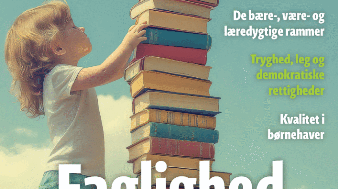 Forside til medlemsbladet 'Det gode børneliv' - september 2024