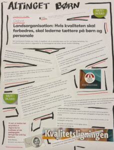 Nærledelse er vigtig, hvis kvalitetsligningen skal løses.